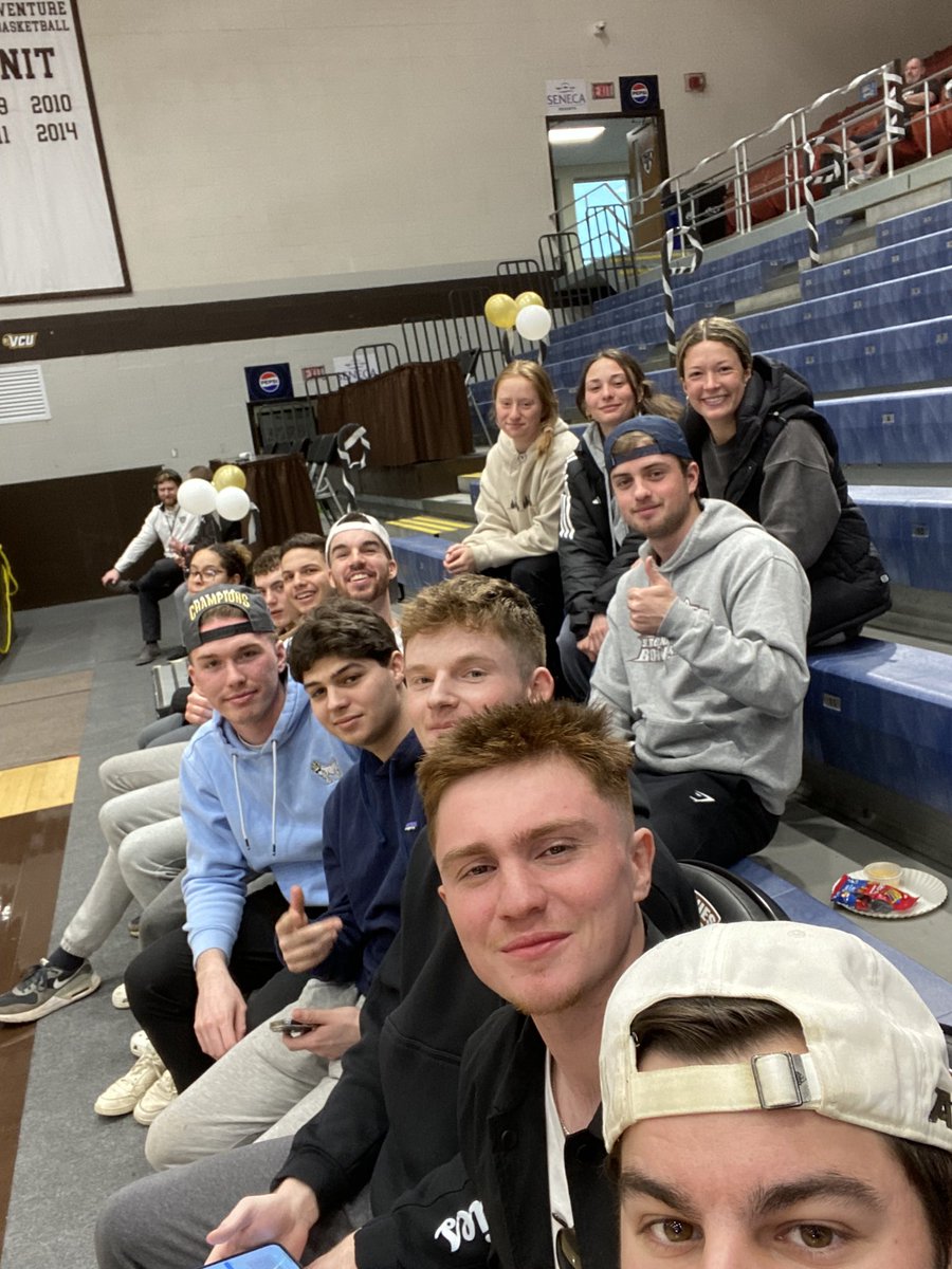 PByrne034's tweet photo. Fans of the game! #SenecaWins https://t.co/KKtQlMQCHE