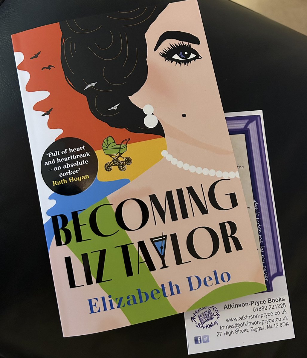 Stopped at @AtkinsonPryce on the way back from Edinburgh today and bought Becoming Liz Taylor.  What a great shop I’ll definitely be back! #books #BookTwitter #BecomingLizTaylor #ElizabethDelo