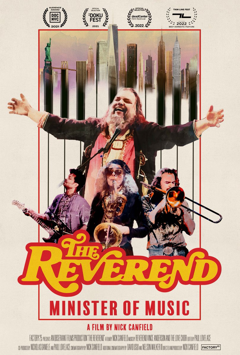 #TheReverendFilm is finally streaming to a nationwide audience!

Winner of prestigious awards, like <a href="/thinlinefest/">Thin Line Fest</a>'s Best Domestic Feature, this film promises a roaring good time!

Watch now on <a href="/Criterion/">Criterion Collection</a> &amp; @primevideo!
linktr.ee/thereverendfilm