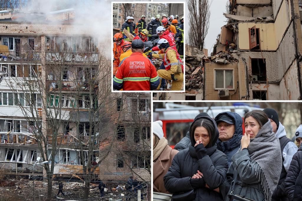 St. Petersburg buildings damaged in fiery explosion from suspected Ukrainian drone strike trib.al/H3rZdfb