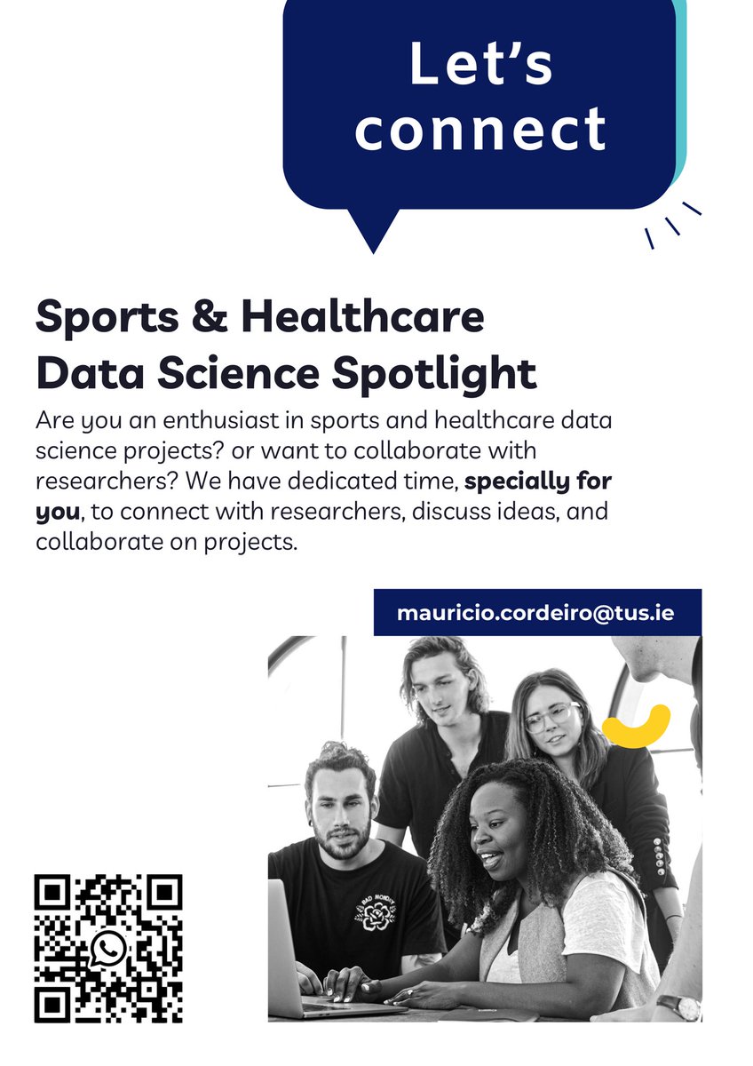 Hey there! Are you passionate about sports and healthcare data science projects? Let's join forces and create something unique together! We can connect, learn, and collaborate in a vibrant community. 

Remember, teamwork makes the dream work 🤝