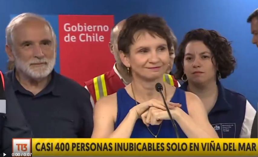 #QueSeSepa La cara de felicidad de Tohá y la cara llena de satisfacción de Montes, para dar la noticia de 400 compatriotas desaparecidos y más 120 muertos en los incendios de #VinaDelMar #ElPeorPresidenteDeLaHistoria