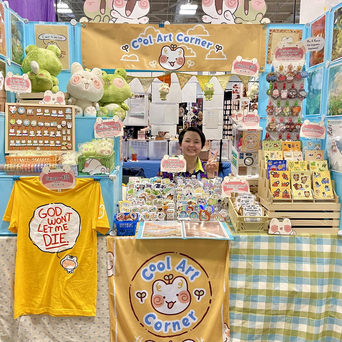 coolartcorner's tweet image. I’m at table N23 @ #ECCC ! Come say Hey to me!