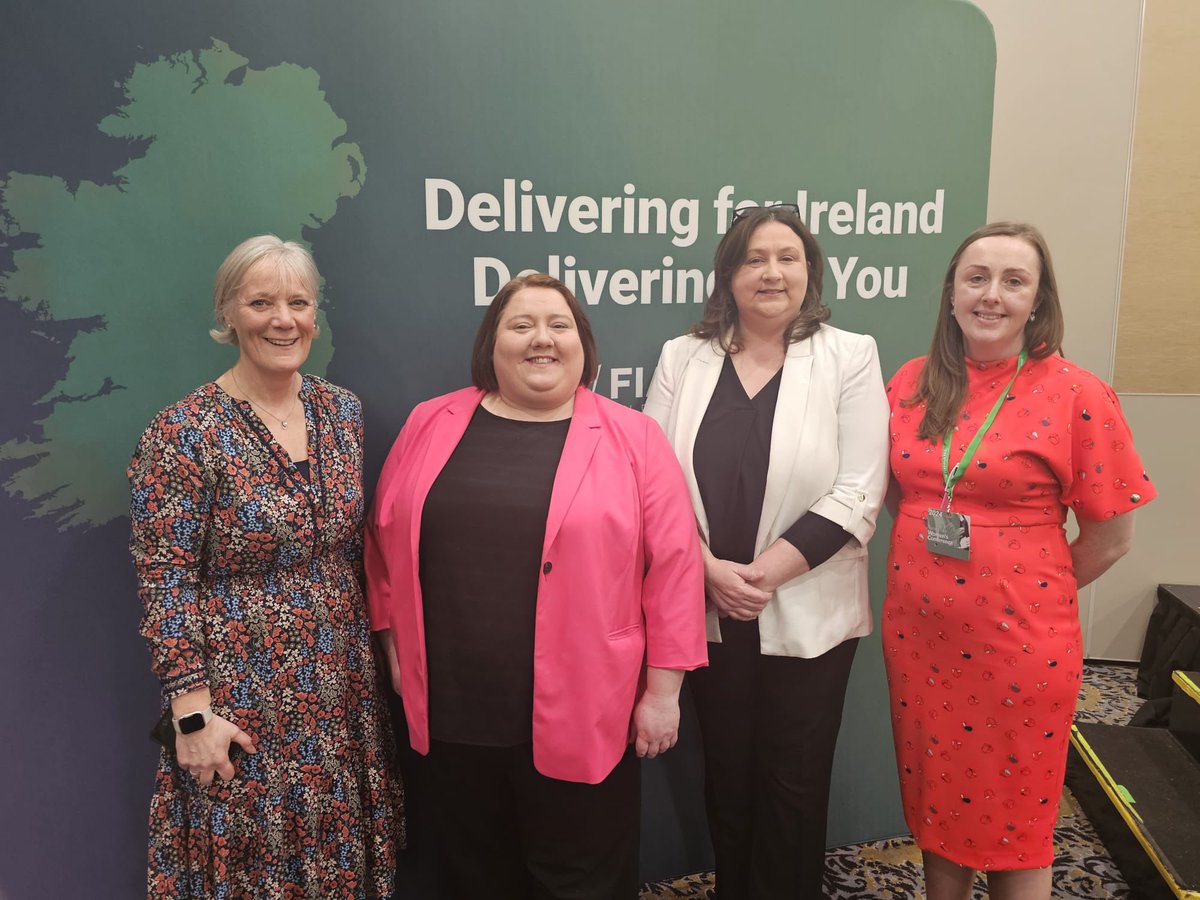 FFWomensNetwork's tweet photo. Thank you to all of the speakers, participants and guests who attended the @fiannafailparty Women’s Network National Conference this afternoon. #DeliveringForIreland #DeliveringForYou #FiannaFaíl https://t.co/5dwDwQBjp2