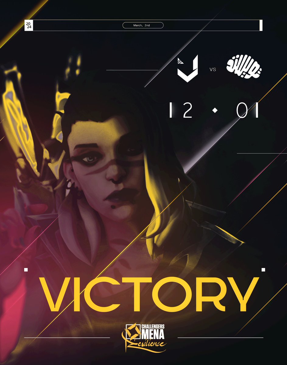 Another win in the bag! 🏆 Triumphed over Twisted Mind, showing our strength and strategy on the field. Let's keep this winning streak alive! 6-1 💪 

#ChallengerMENA #Victory #WeAreTheSeekers #UNT #Tigers