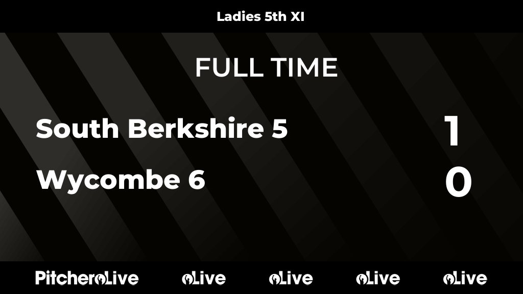FULL TIME: South Berkshire 5 1 - 0 Wycombe 6
#SOUWYC #Pitchero
southberkshirehockeyclub.org.uk/teams/29097/ma…