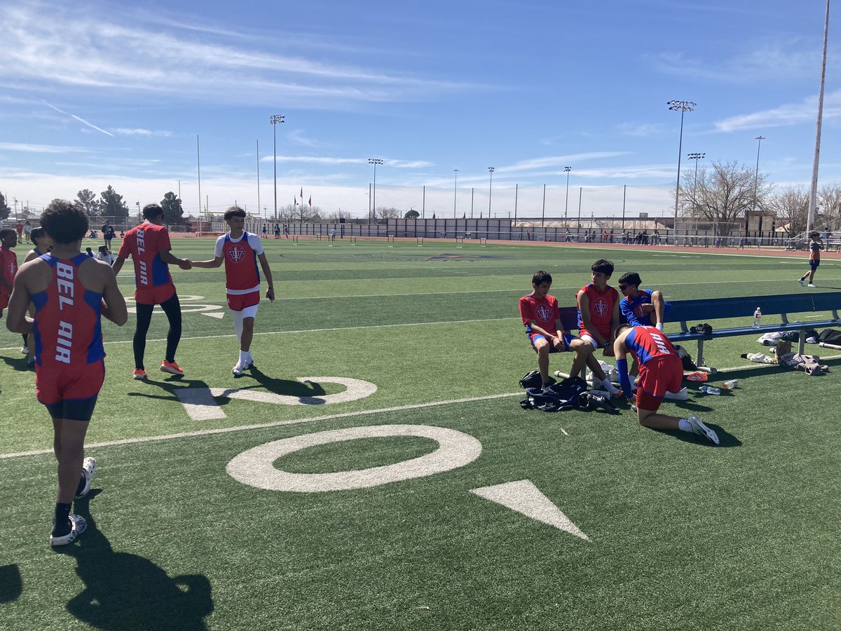 Beautiful day for Track!!   Let’s go Warriors!!