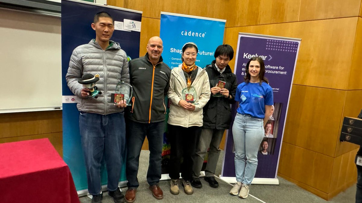 UCC ACM Student Chap (@uccacm) on Twitter photo Congratulations to "OMG is that a Koishi Fumo?!" for winning first place at #IrlCPC2024! They have shown off their mastery of problem-solving and coding and get an MSI laptop for each team member! Thanks to Cadence for sponsoring the competition. <a href="/Cadence/">Cadence</a> <a href="/keelvar/">Keelvar</a> <a href="/insight_centre/">Insight Research Ireland Centre</a> Congratulations to "OMG is that a Koishi Fumo?!" for winning first place at #IrlCPC2024! They have shown off their mastery of problem-solving and coding and get an MSI laptop for each team member! Thanks to Cadence for sponsoring the competition. <a href="/Cadence/">Cadence</a> <a href="/keelvar/">Keelvar</a> <a href="/insight_centre/">Insight Research Ireland Centre</a>