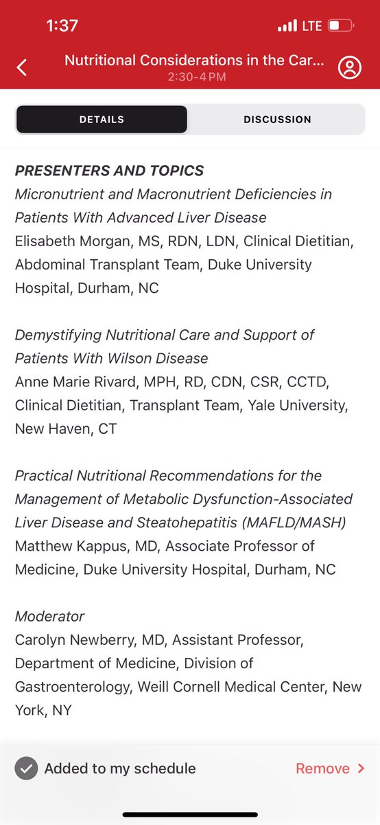 Here at #ASPEN24 and gearing up for some great sessions! First up, meet us in Breakout Room 122/123 at 2:30pm for a discussion of all things #nutrition and #liverdisease Featuring expert hepatologists and speciality RDs from @dukemedicine and @YaleMedicine See you there ✌🏻