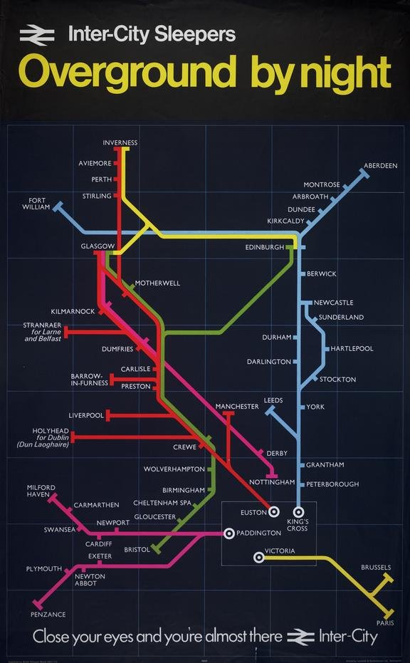 PacerClara's tweet image. don't mind me, just thinking about the 1974 British sleeper train network