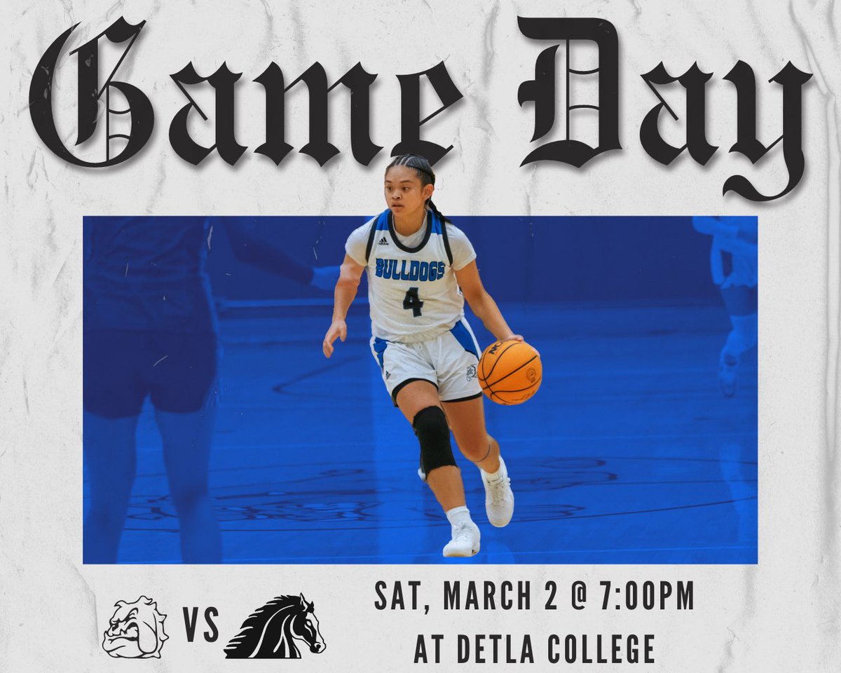 PLAYOFFS ROUND 2️⃣

📆 TODAY: March 2
🆚 <a href="/DeltaWBBall/">Delta College WBB</a> 
⌚️ 7:00pm
📍 Delta College 
📺 youtube.com/@sanjoaquindel…
🎟️ ONLY cash will be accepted 

#GoDogs