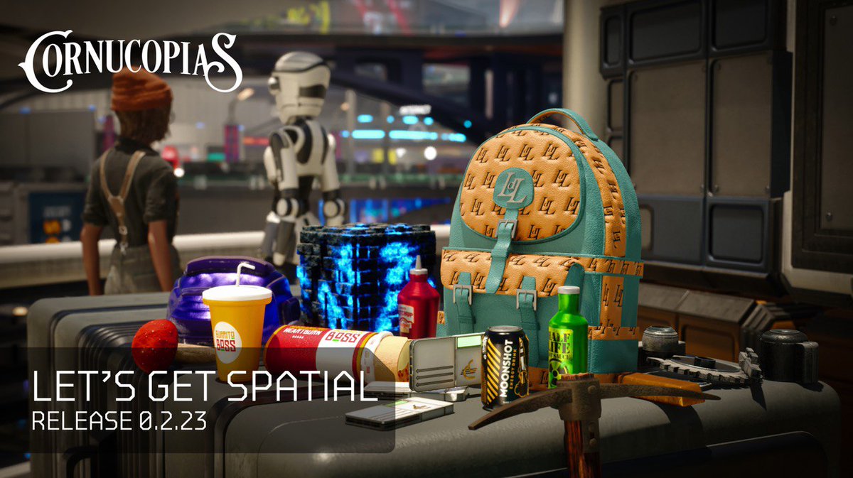 🔳 Welcome to build 0.2.23  Let's Get Spatial 🚀

🔶 Exciting News! Our latest game build is now live on the launcher, and it's exclusively available to our dedicated testers with access. We can't wait for you to dive in and experience all the new features and improvements we've