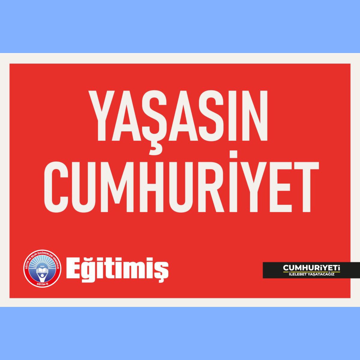 3 Mart Devrim Yasalarının Kabulünün 100. yılında, 3 Mart 2024 Pazar günü, saat 15.00’te, Tandoğan (Anadolu) Meydanı'nda buluşuyor, açıklamamızdan sonra hep birlikte Anıtkabir’e Atamızın huzuruna yürüyoruz. “Laiklikle Yaşayacağız, Cumhuriyeti İlelebet Yaşatacağız” sözünü…