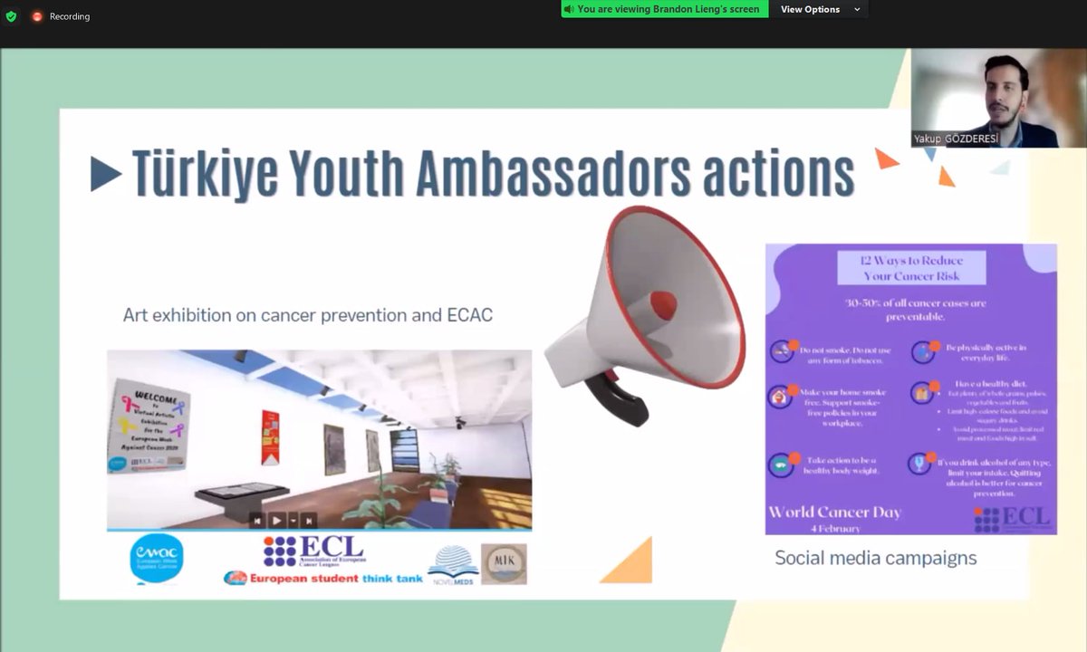 #Youth is a key demographic in #Cancer #prevention and #Health promotion - not only as a target population, but also as communicators & advocates 🎗 Our #bsiconference2024 hotdoc reported the work of #ecac youth ambassadors in Turkiye & beyond - @BeyondSciences 🙏 #dhpsp