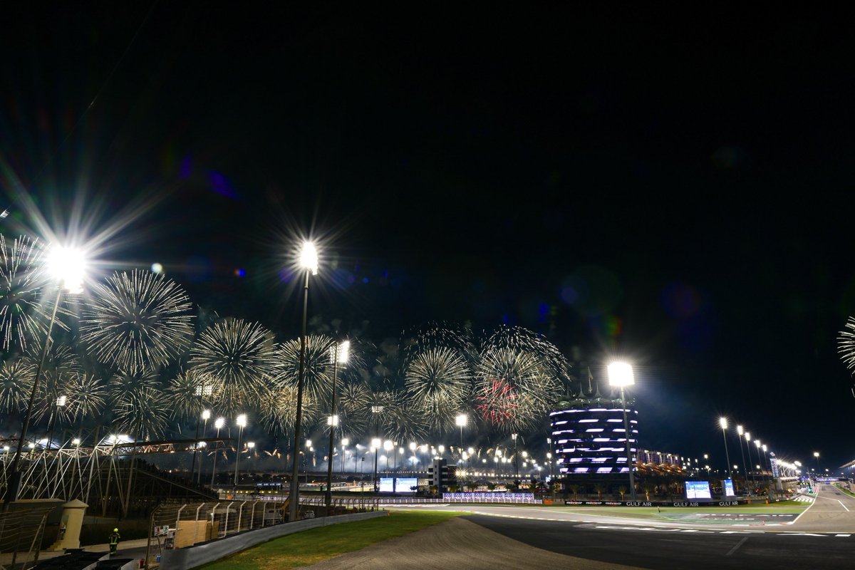 History made on track and a beautiful fireworks display dotting the night sky to celebrate the occasion. Another hair-raising moment on a fantastic day in Bahrain. Hope you didn’t miss it! #F1 #BahrainGP