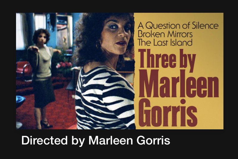 seriaImom1994's tweet photo. This month Criterion Channel has made 3 newly restored films by Marleen Gorris available to watch!!Gorris is a (now retired) Dutch lesbian feminist director who was the first woman to win an Oscar for Best Foreign Language film in 1995 
Please please PLEASE go watch them‼️🧵 https://t.co/qpjVkncvZt