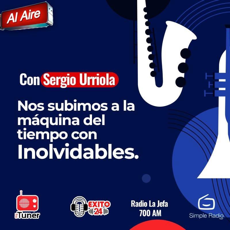 SergioUrriola's tweet photo. Recordar es vivir y cada sábado hacemos un recorrido por lo mejor de nuestra música latina de los 70s 80s y 90s con #inolvidables y por mas de 5 años al aire por Radio La Jefa 700 AM y Radio Exito 24 desde las 11 de la mañana 
https://t.co/9trgX7aCyF
#SimpleRadio #mytunerradio https://t.co/4njiF3e8Hw