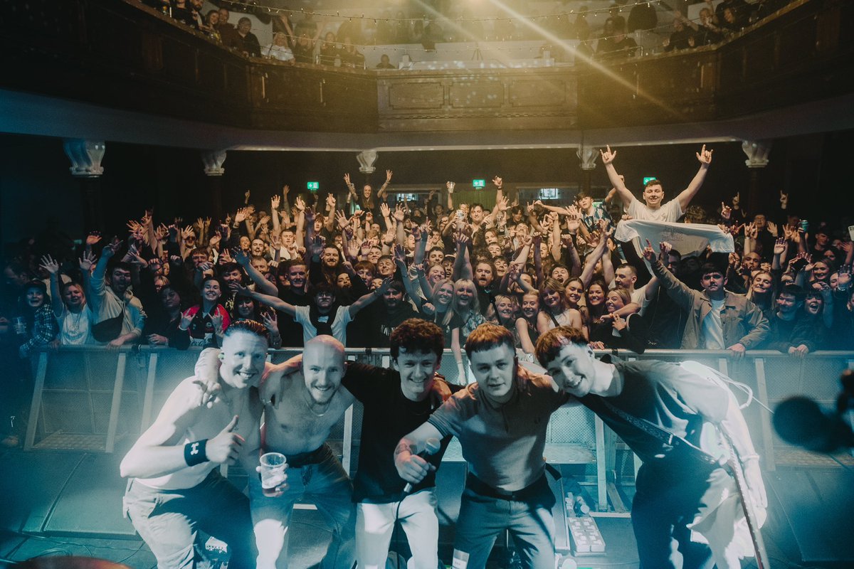 ❤️‍🔥ST LUKE’S❤️‍🔥 THAT was fucking amazing. That gig last night meant more to us than you’ll ever know, and we cannot thank you all enough for the amazing and continued support! 🙏 Big ups to @thezebecks & @thenotionsuk , who both smashed it!👊 📸 @jenmcanallymedia