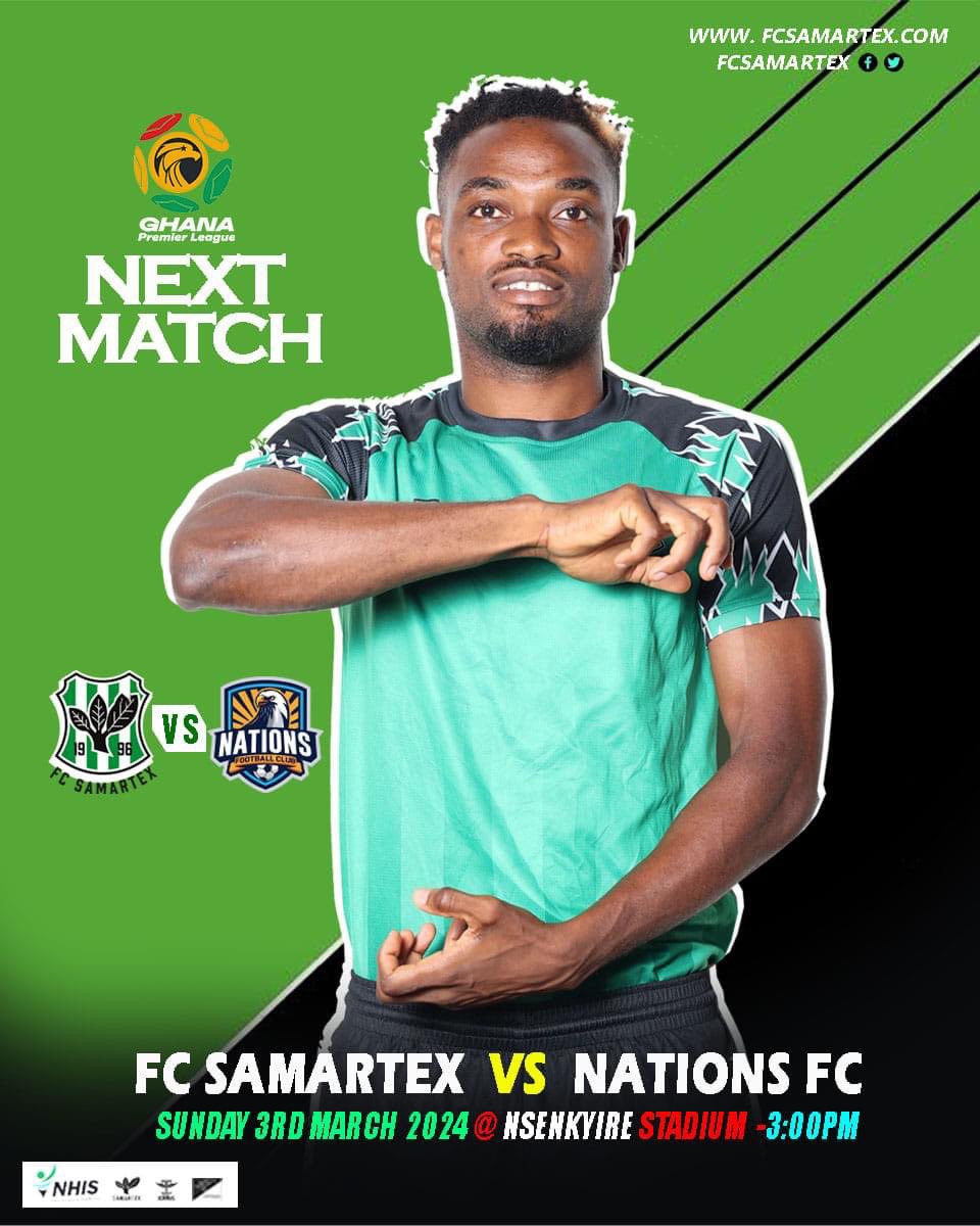We go again tomorrow Ya Allah as we discuss 🙏🤲
<a href="/FcSamartex1996/">FC Samartex 2023/24 Ghana Premier League Champions</a>