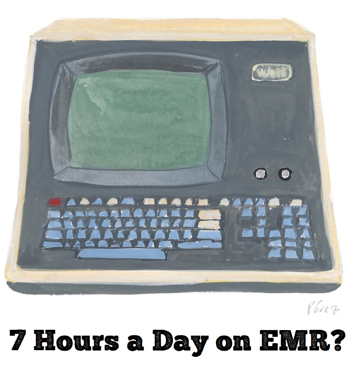 Doctors spent almost as much time on the #EMR as they did with patients in this 2023 study: link.springer.com/article/10.100… Impact was worse for female physicians. 'We don't ride the trains, the trains ride us' -HD Thoreau #gender #medicalpractice