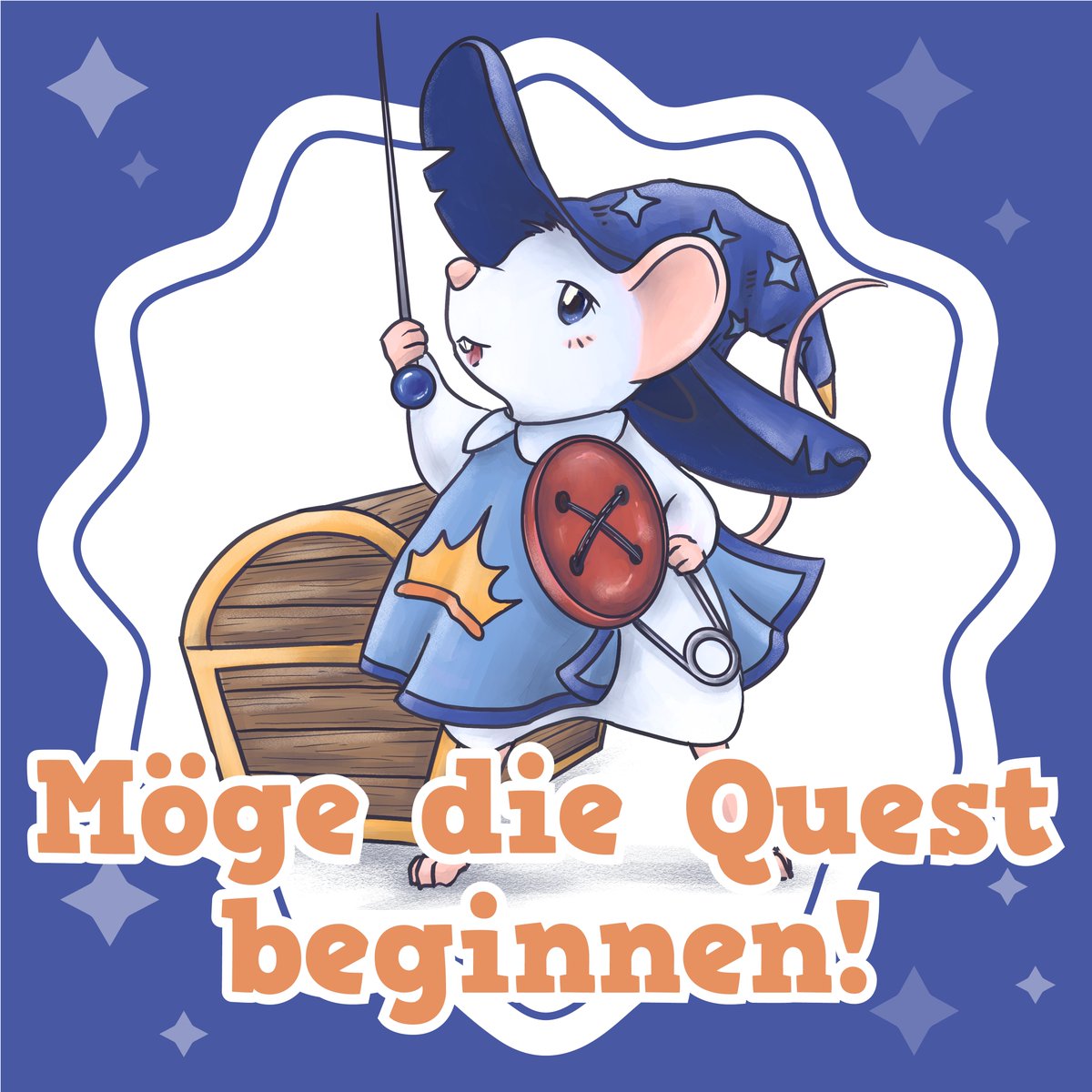 Seid ihr bereit für ein neues Abenteuer?!
Der steinige Weg  führt euch zur Frankfurter Festung des Buches, wo sich die mutigsten Helden und tapfersten Schneiderlein messen werden.