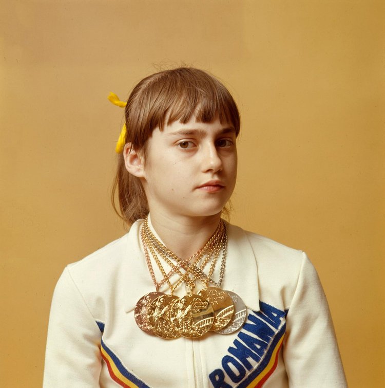 Neil is excited to be participating in the Xposure Photography Festival @xposurecpf On exhibit now from February 28 – March 5! This is a portrait of Romania’s Nadia Comaneci posing with her gold and silver medals during the 1976 Summer Olympics. Montreal, Canada. July 24, 1976.