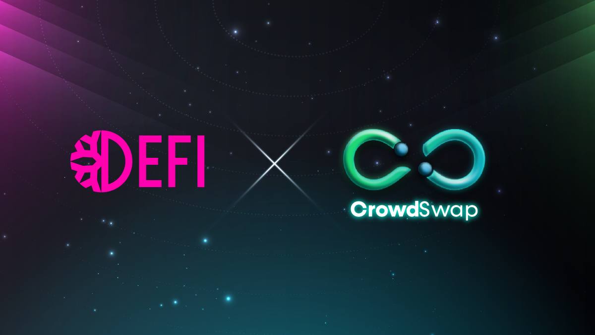 Let's kick off March with exciting news! 🌟

CrowdSwap has officially become a key partner to Defichain for facilitating the connection of Defimetachain to the rest of the blockchain world. 
This marks a significant milestone for both projects. Together we will shape the future
