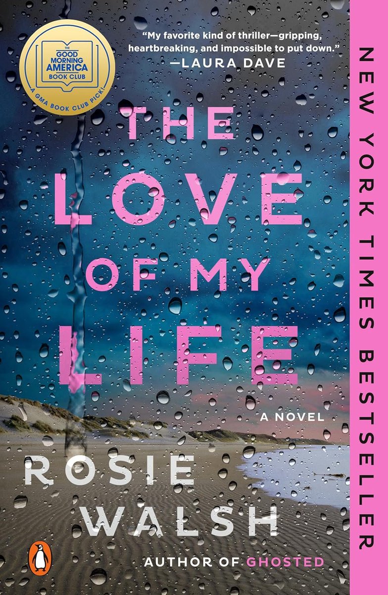 The Love of My Life by @RosieWalsh is a love story wrapped in a mystery that will keep you up all night. A dark secret, a shocking twist, and a heartbreaking romance. Don’t miss this #GMABookClub pick and #NYTbestseller.

Book: amzn.to/3wzpfSF