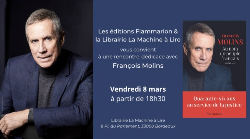 Merci à la librairie 'la Machine à lire' de m' accueillir à Bordeaux le vendredi 8 mars pour une rencontre -dédicace.