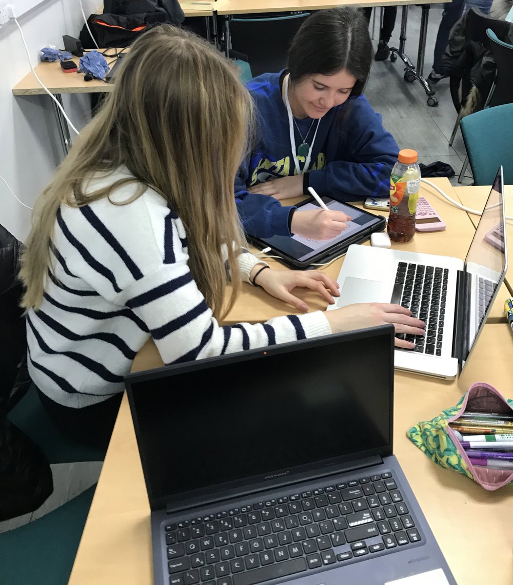 Lots of focus across the subteams. Julia and Saskia planning out the aquaponics for the settlement food supply