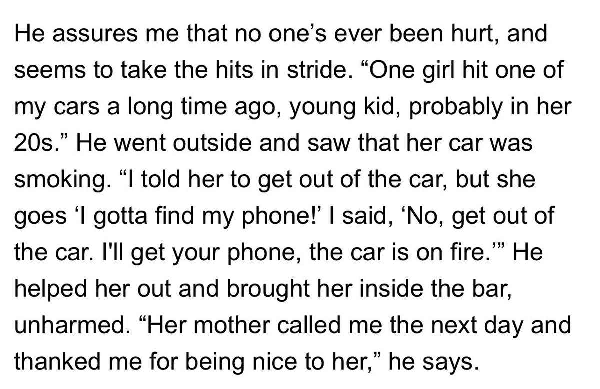 chum3366's tweet photo. @JoshPowersShow @JumboBrown_USA @PGHNoContext A girl’s car caught on fire after hitting his and he applauds himself over “saving” her. Certified asshole https://t.co/1bH7iawwPy