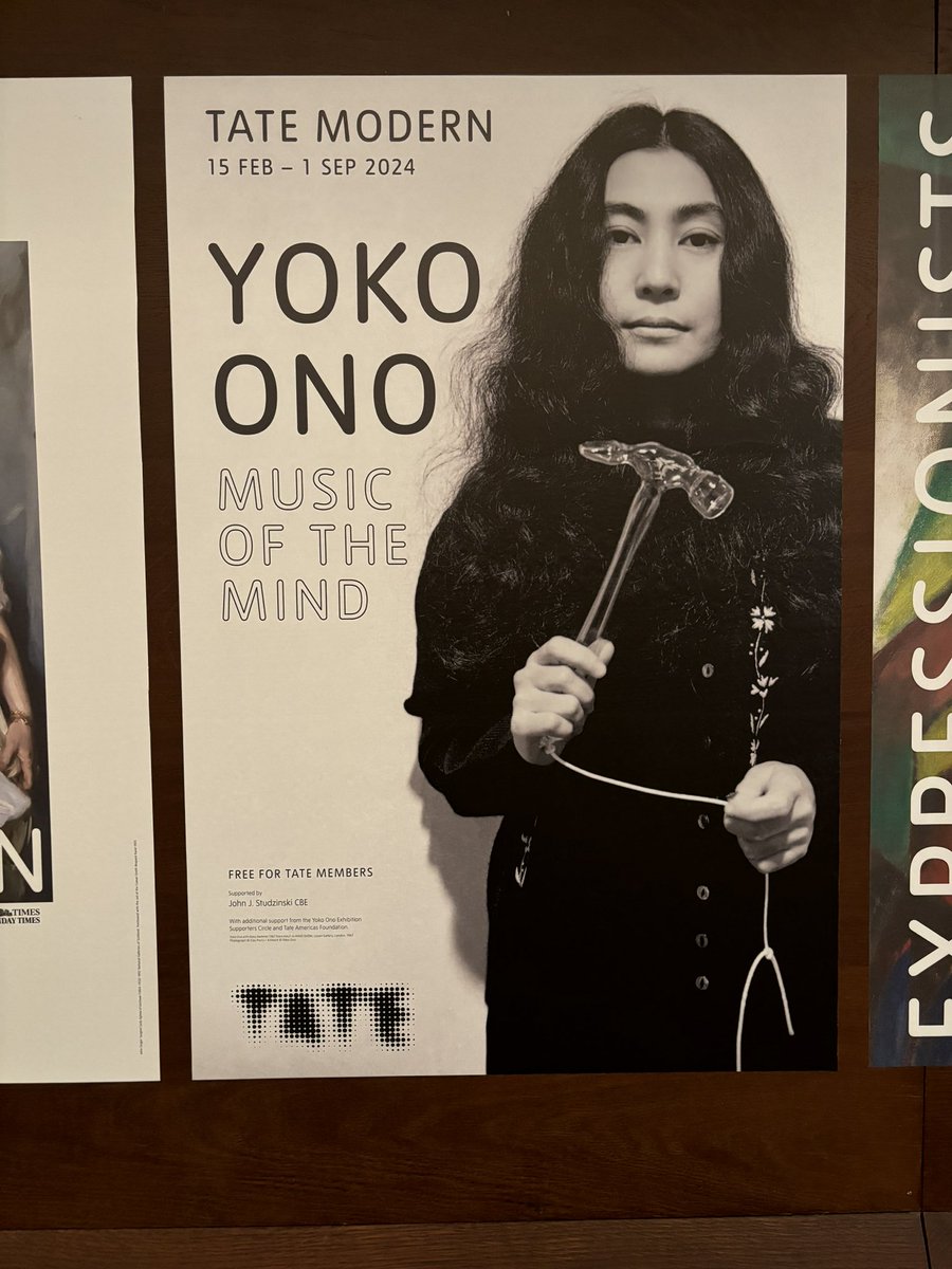 Very special to see #YokoOno #MusicOfTheMind #TateModern #London