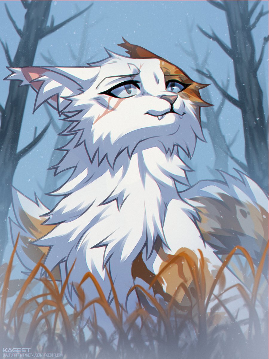 Kagest4's tweet image. Some gifts for friends with their Warrior cats characters 
#warriorcats #felineart #digitalart