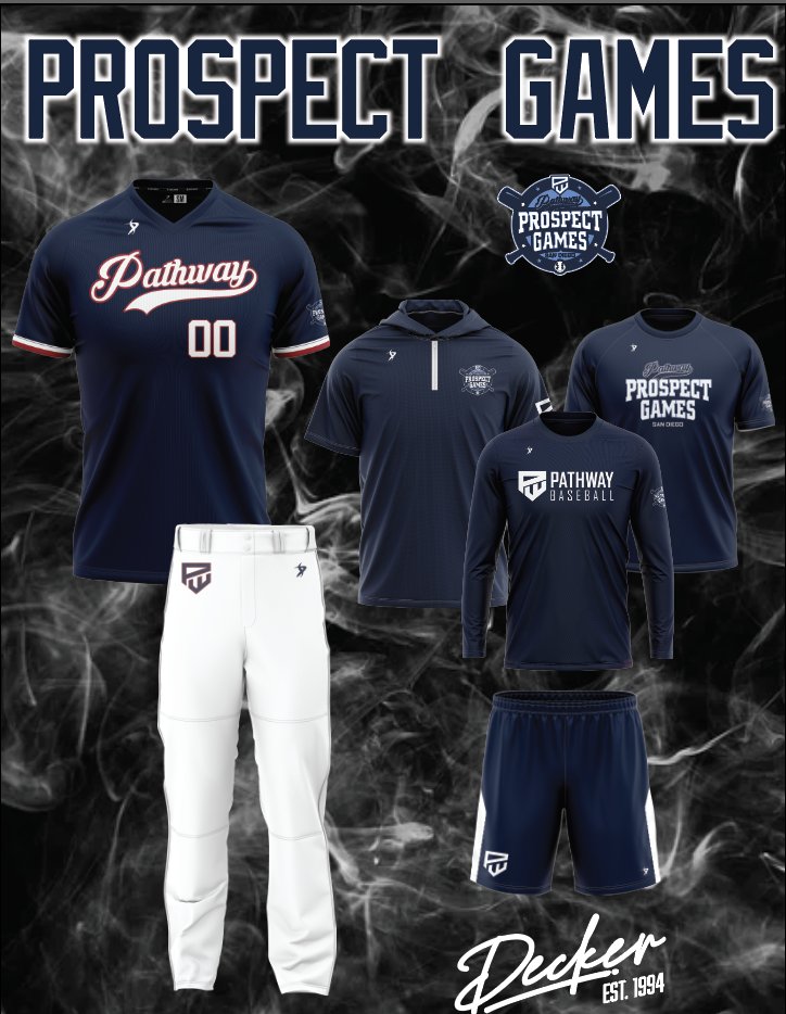 🚨 2024 Pathway Prospect Games Official Uni's Release | Pt. 1 🚨 Looking forward to all our selected players getting their full set! #pathwaybaseball #sandiego