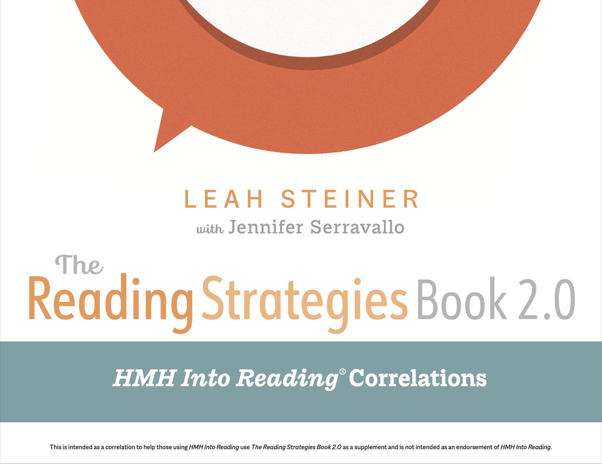 Free resource! 🎯📷Using HMH INTO READING &amp; Reading Strategies 2.0? Download the alignment between every objective from every module grades K-6 to explicit, clear, concrete, and engaging strategies.  jenniferserravallo.com/downloads/p/re… 
**not meant as an endorsement of HMH Into Reading.