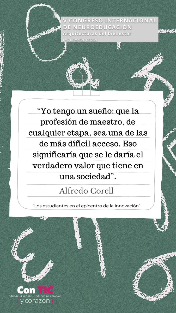 Beatriz Montesinos (@conticycorazon) on Twitter photo #5CongresoNEUROEDU
#neuroEDU
#bienestar
#neuroarquitectura
#salud
#openbrain
#neuroeducacion
@Edu1st
<a href="/idp_iceub/">idp-ub</a>
<a href="/CatedraNEUROEDU/">Cátedra de Neuroeducación UB - EDU1st</a>
<a href="/NEDUblog/">NEDUblog</a>
<a href="/alfredocorell/">Alfredo Corell</a> #5CongresoNEUROEDU
#neuroEDU
#bienestar
#neuroarquitectura
#salud
#openbrain
#neuroeducacion
@Edu1st
<a href="/idp_iceub/">idp-ub</a>
<a href="/CatedraNEUROEDU/">Cátedra de Neuroeducación UB - EDU1st</a>
<a href="/NEDUblog/">NEDUblog</a>
<a href="/alfredocorell/">Alfredo Corell</a>