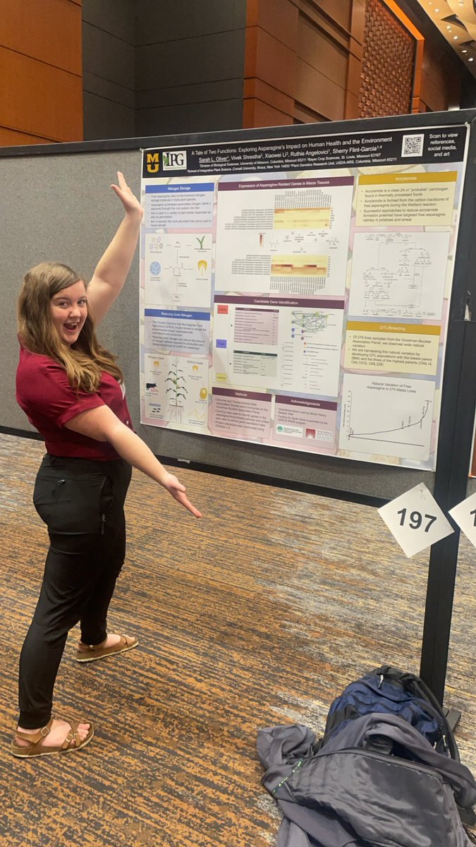 If you want me to ruin your love of fried foods and talk about nitrogen, come by poster 197! #MGM2024