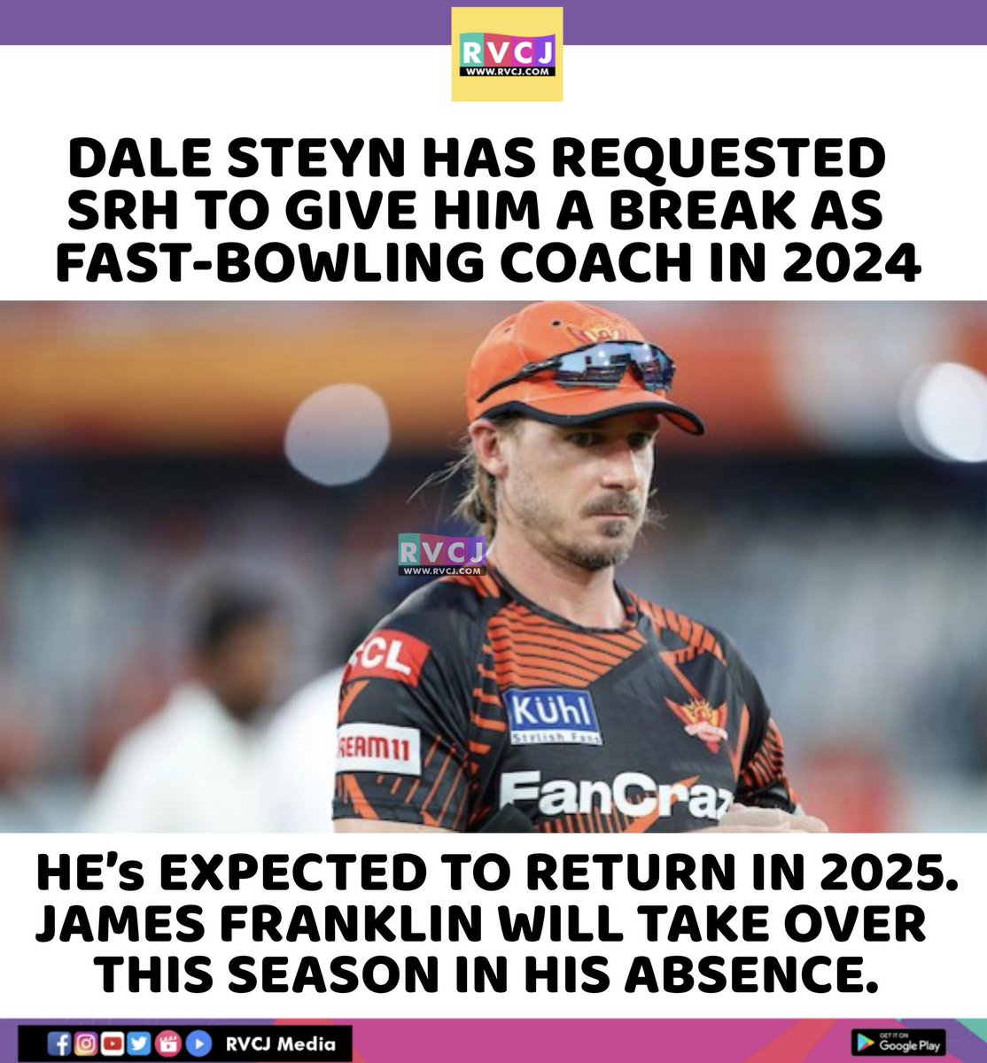 Dale Steyn 
#dalesteyn #sport #srh