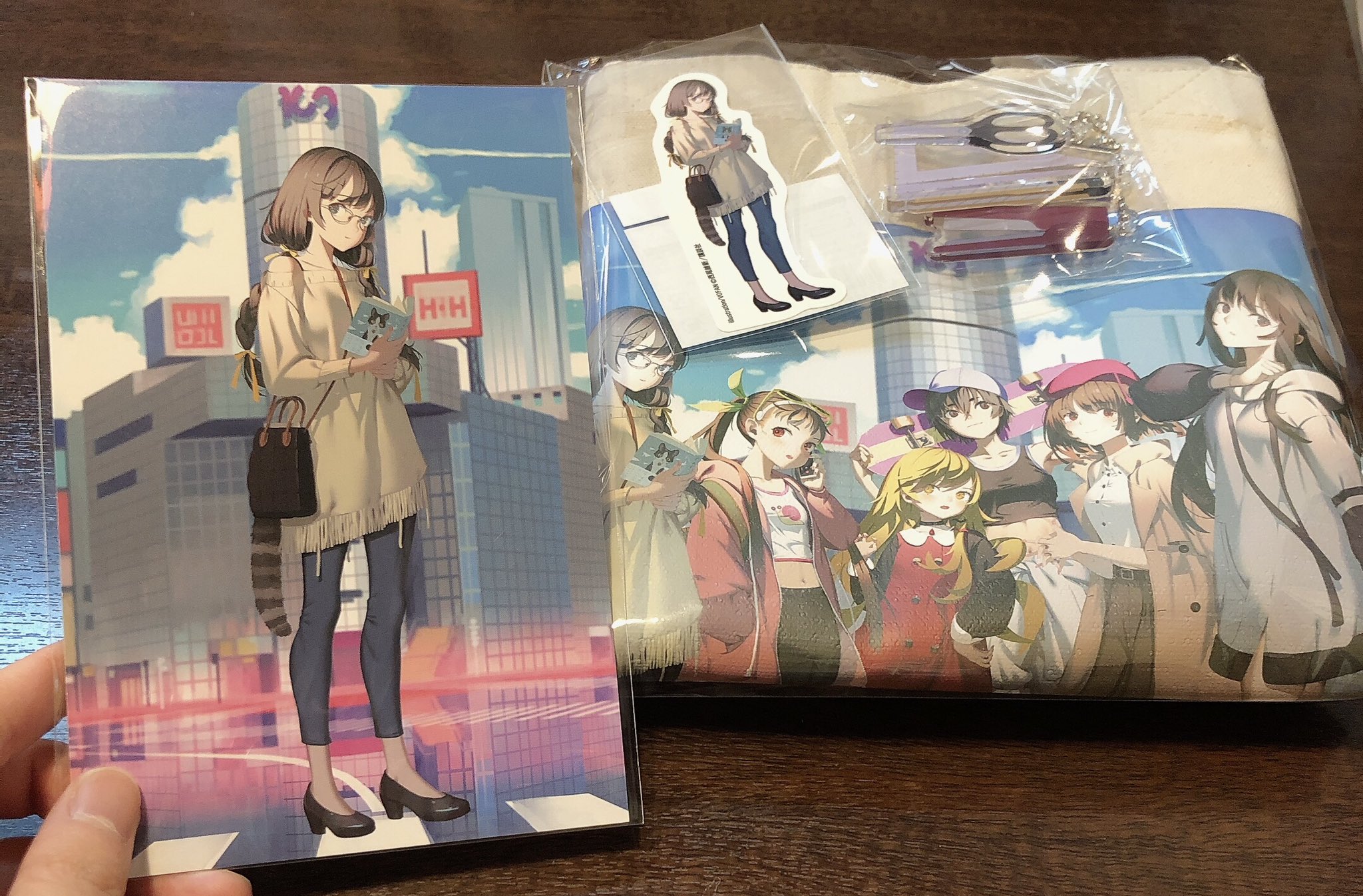 りこ в X: „「＜物語シリーズ＞ART POP-UP