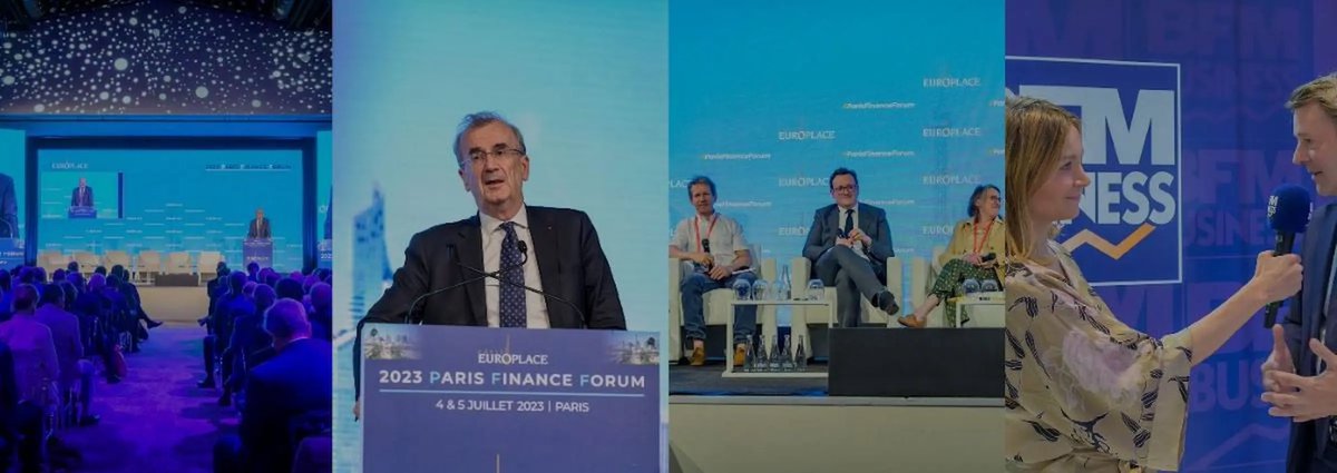 Our member @europlace is organising its Paris Finance Forum, an annual event scheduled for June 11 📅

🔔This day-long gathering will feature conferences and debates centered around the theme 'Finance at the heart of European strategic autonomy.' 
 
📲 4wcic.r.bh.d.sendibt3.com/mk/mr/sh/1f8JA…