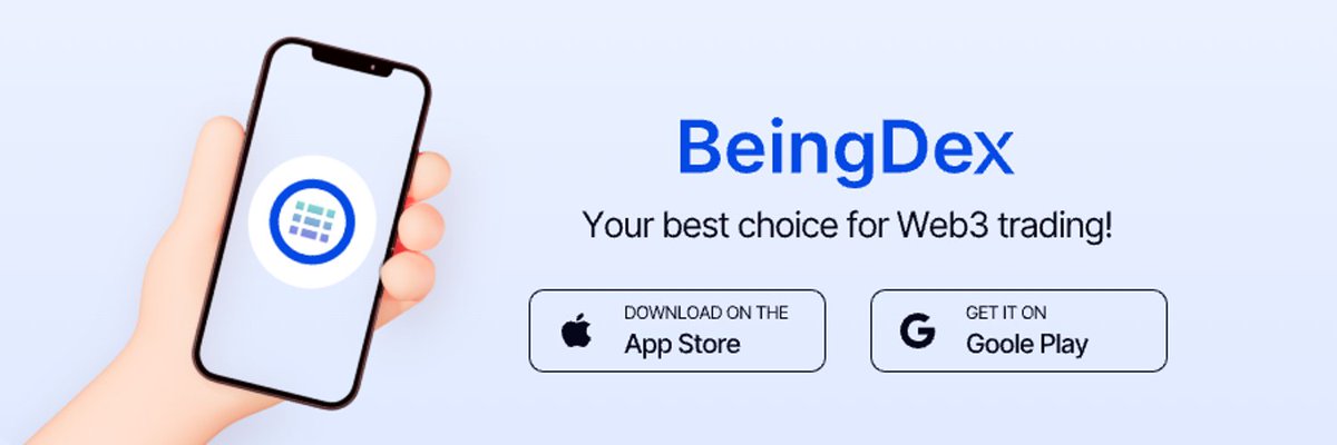 📣Celebratory Moment Has Arrived!
BeingDex is thrilled to announce its successful launch on the Google Play Store and Apple App Store! As an innovative order-matching trading platform that spans the omni-chain, we are dedicated to providing you with a safe, efficient, and