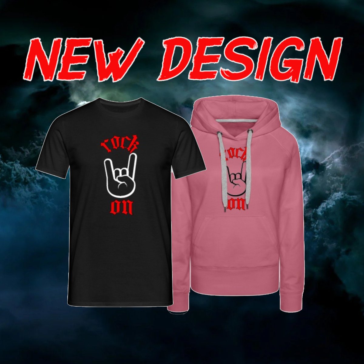 New Rock On Design on the merch store go check them out ddr-merch.myspreadshop.co.uk