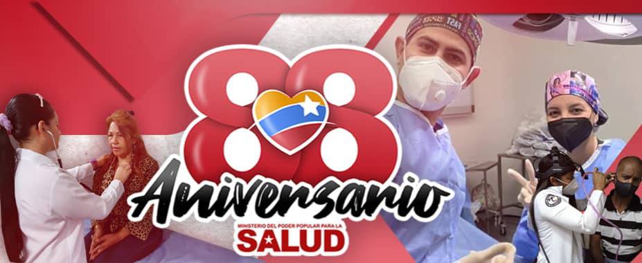 MinSaludVE's tweet photo. #NotiSalud🩺| MPPS celebra su 88° aniversario

Lee + aquí 👉 https://t.co/gKh8jg0g8B

#JuntosPorCadaLatido
#VivaVenezuela
@NicolasMaduro
@MagaGutierrezV https://t.co/KCgkFJ3dBz