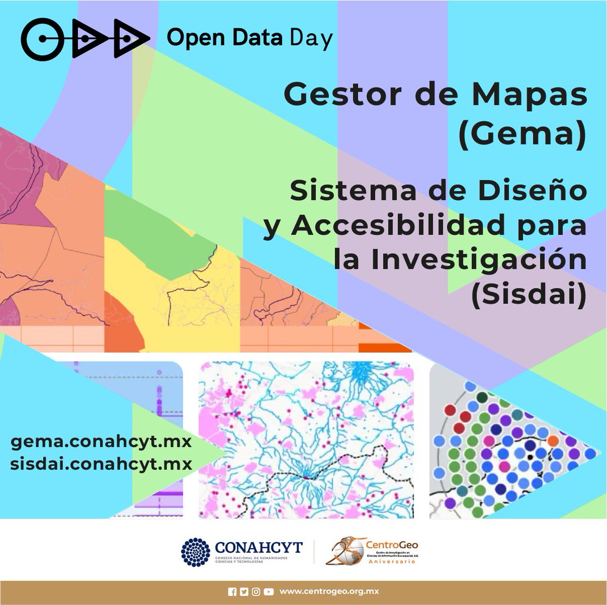 ¡Feliz día de los datos abiertos! Nos vemos al ratito en #Nativo en el #ODD2024 con @socialtic #Gema #Sisdai

gema.conahcyt.mx
sisdai.conahcyt.mx