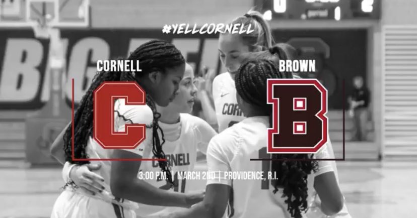 GAME DAY!!!!! Final Ivy League Back-to-Back as we take on the Brown Bears in a road match-up at the Pizzitola Center @ 3pm!!! We are ready to bring the INTENSITY!!! Let’s Get It, Red!!! #yellcornell🔴⚪️ #committed🌿