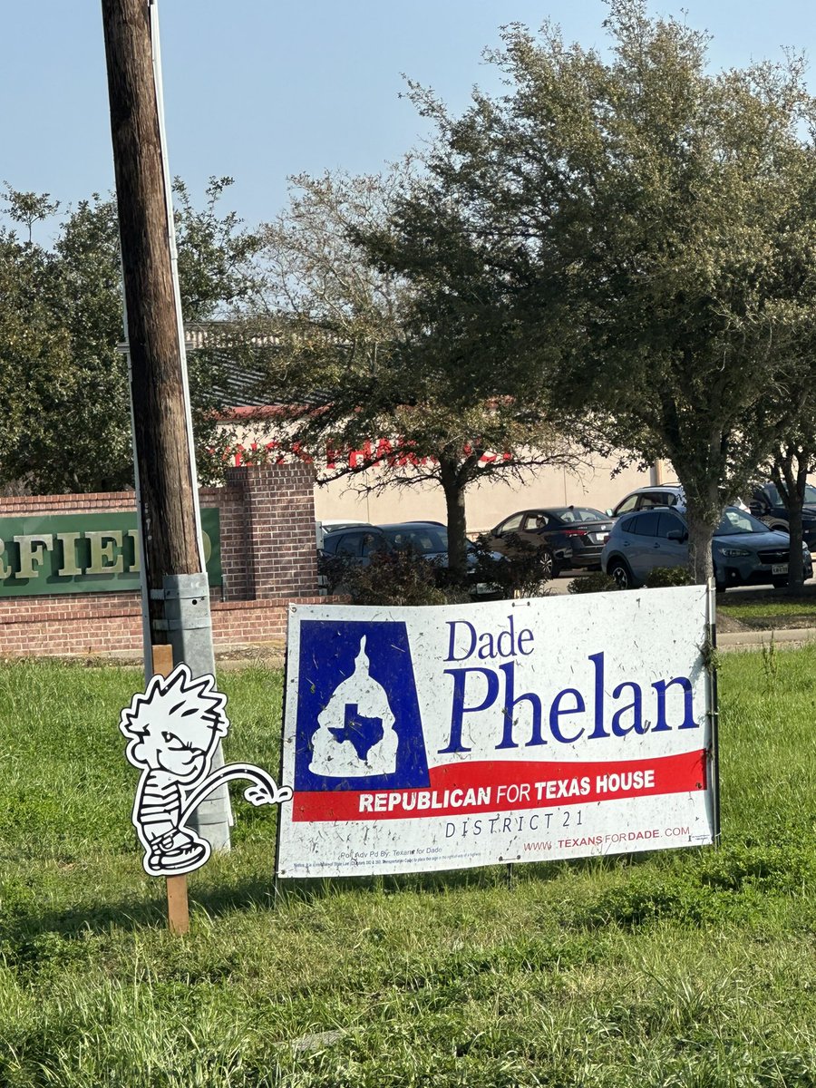 Spotted in Beaumont, Texas this morning. #txlege