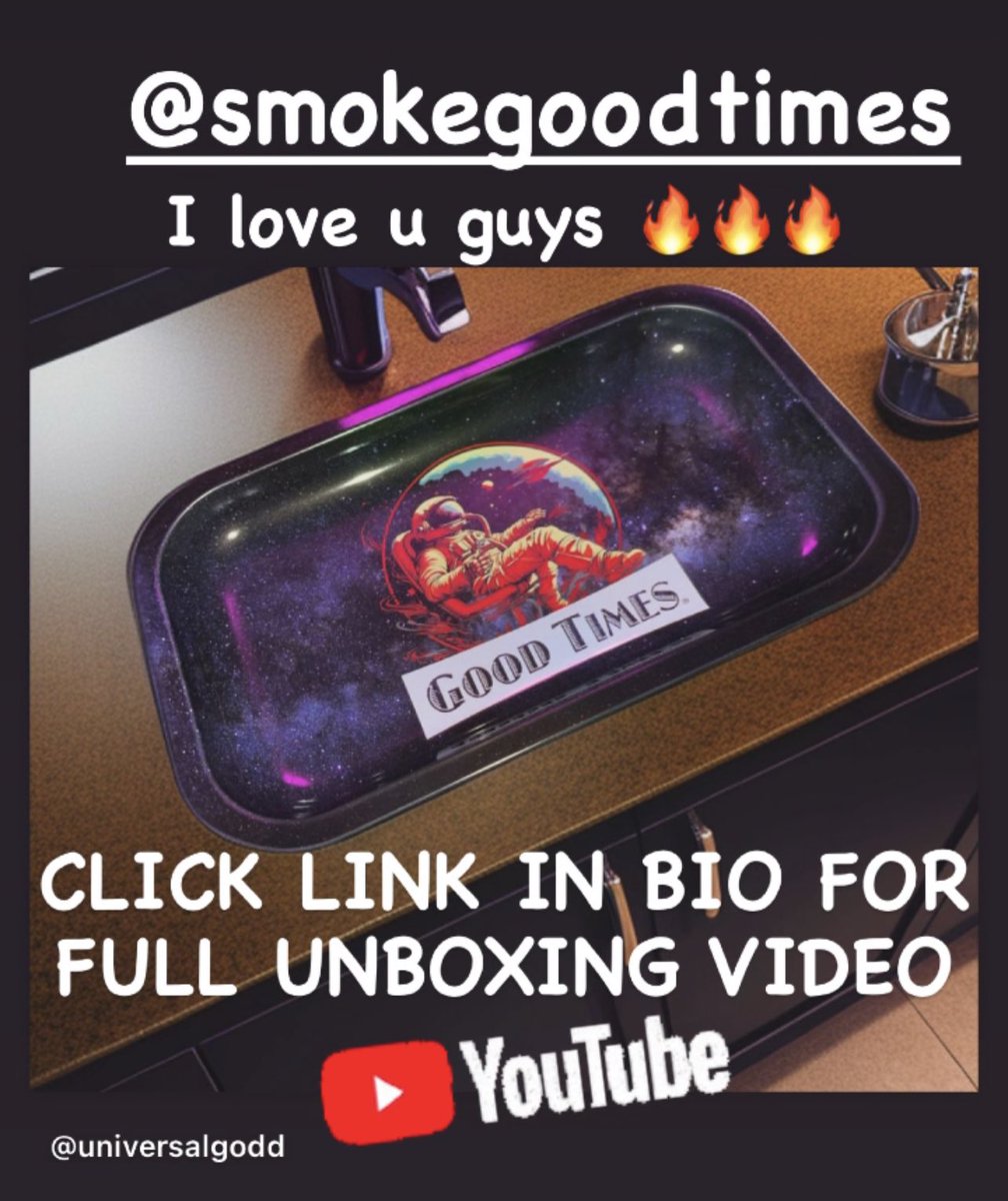 THANK YOUUUUU @smokegoodtimes I LOVEEEE IT 🔥🔥🔥🔥🔥🔥🔥🔥🔥🔥🔥🔥🔥🔥🔥🔥🔥🔥🔥🔥🔥 CLICK LINK IN BIO FOR FULL UNBOXING VIDEO #virl #explr #smokeegodd #smokegoodtimes #goodtimescigarillos🤑🤑 #influencer #youtuber #quid #quidfam #lgbt #studsofinstagram #fyp