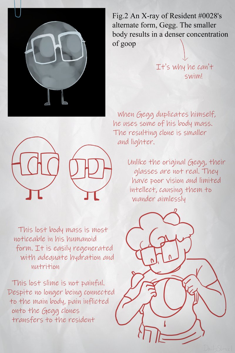 NovaAndOver's tweet photo. Files regarding resident #0028 'Slimecicle', with added observations from an uncredited employee

(a.k.a my way of sharing a bunch of species headcanons)

#slimeciclefanart #slimecicle #qsmpfanart #geggfanart #gegg https://t.co/cSRjkrtAc4