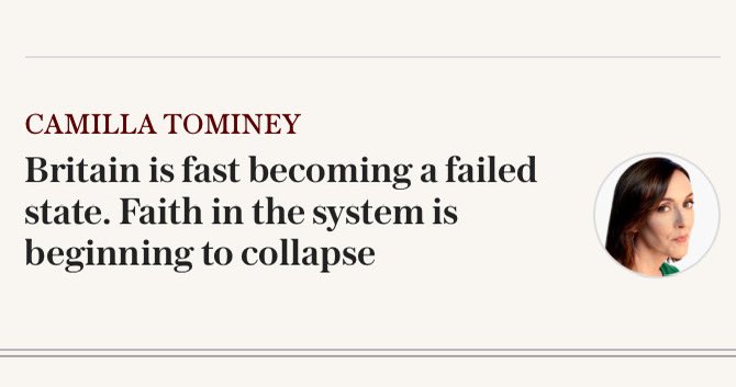 Hang on a minute Camilla, you told us to vote #Tory in 2010, 2015, 2017, 2019. People did. You told us to vote for #Johnson. People did. You told people to vote for #Brexit. People did. And you still aren't happy?