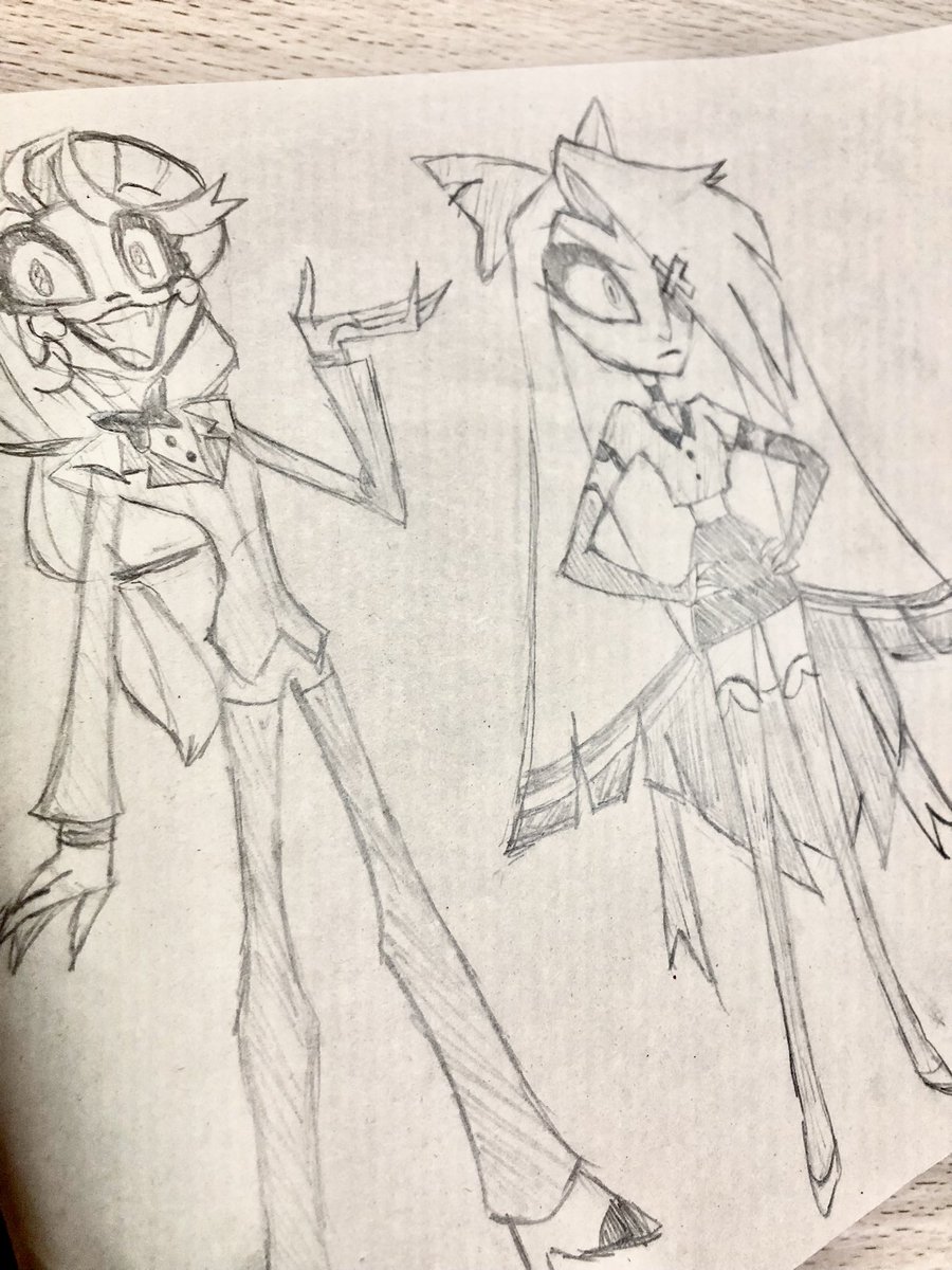 co_offe31's tweet photo. hazbin模写 https://t.co/TE87Y6WSdo
